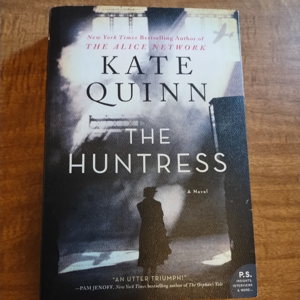 The Huntress by Kate Quinn - Black Cover
